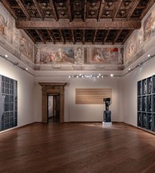 Louise Nevelson, the Grande Dame of 20th century sculpture. What the Bologna exhibition looks like